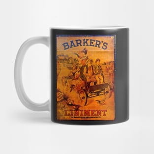 Vintage Ad Barkers Liniment Mug